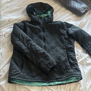 REI Women's Black Quilted Ski Jacket